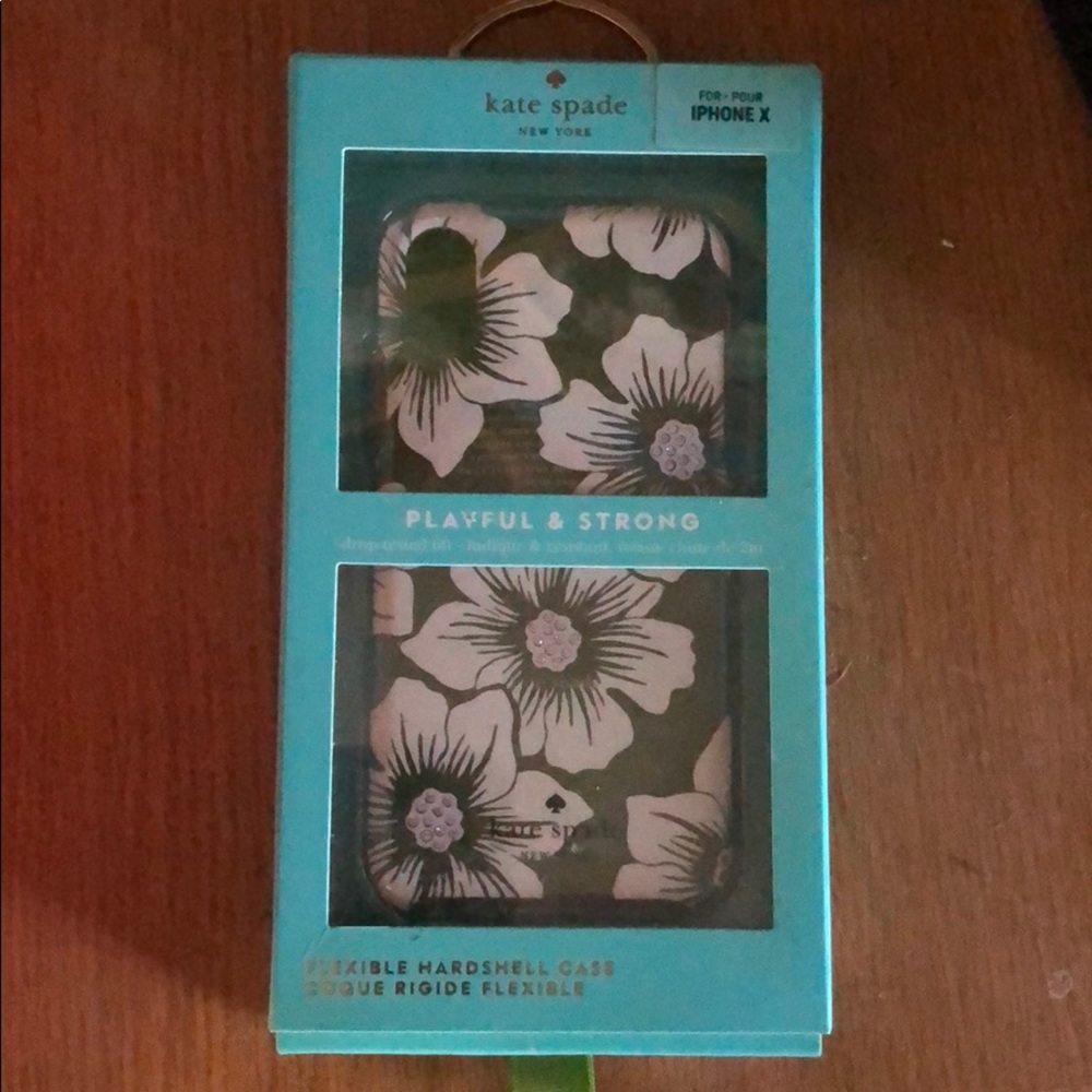 New in box Kate Spade iPhone X case